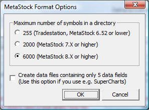 free forex eod data metastock